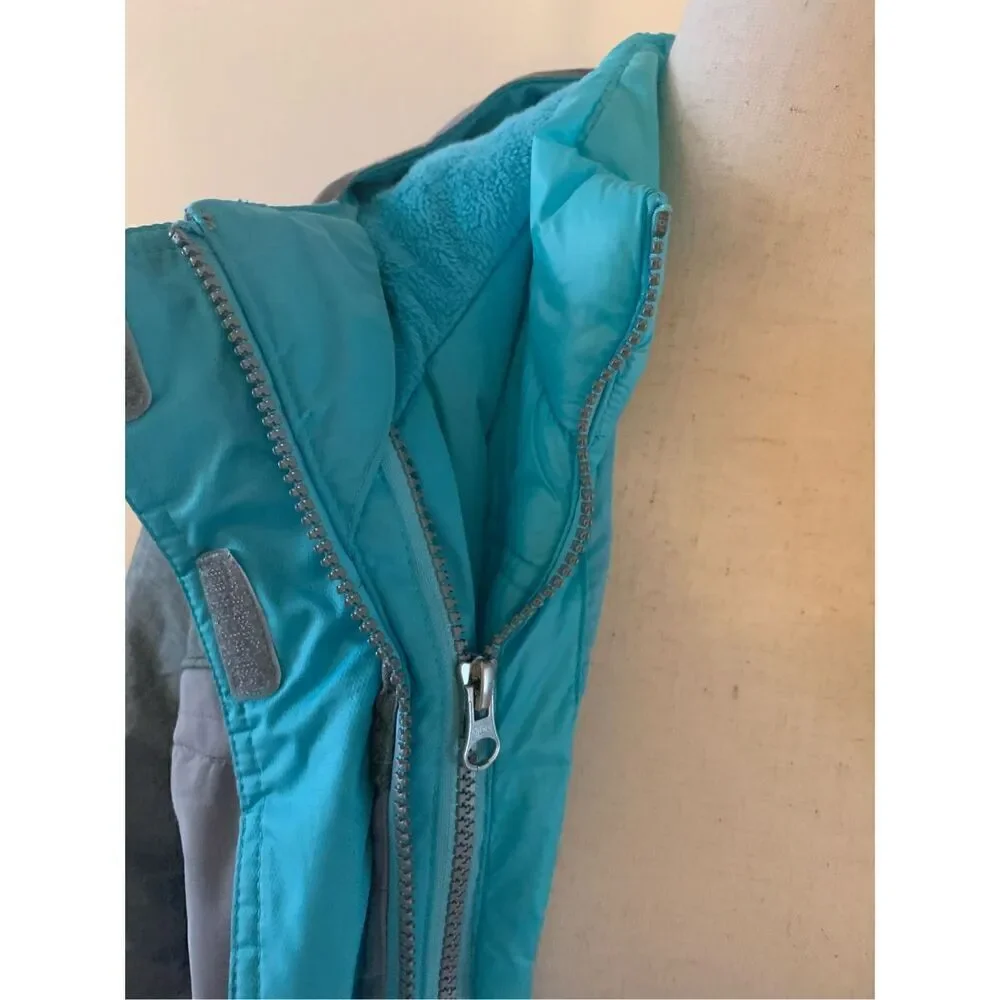 Gerry kids jacket size m 10/12 gray blue